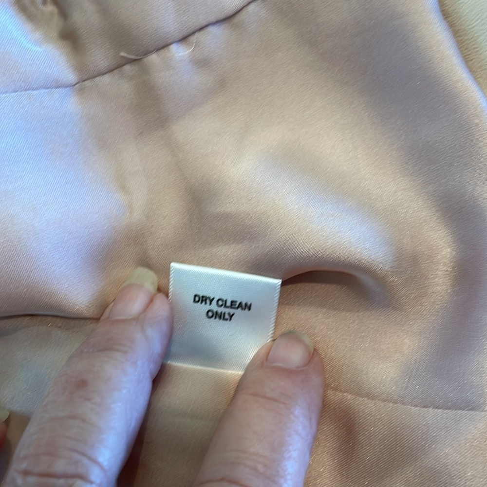 Rieley Elegant Pale Peach Women's Blazer. EUC - Picture 6 of 9